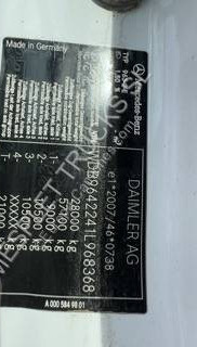 Camión multibasculante Mercedes Arocs 2845