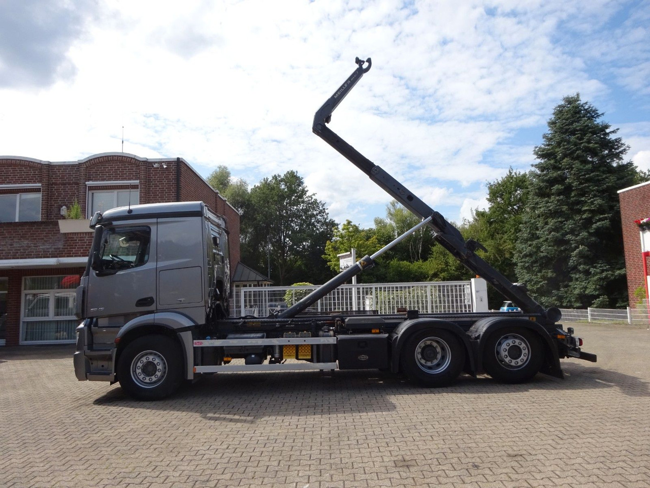 Camión multibasculante Mercedes-Benz 2545 Actros MEILLER Abroller +Lift-Lenkachse