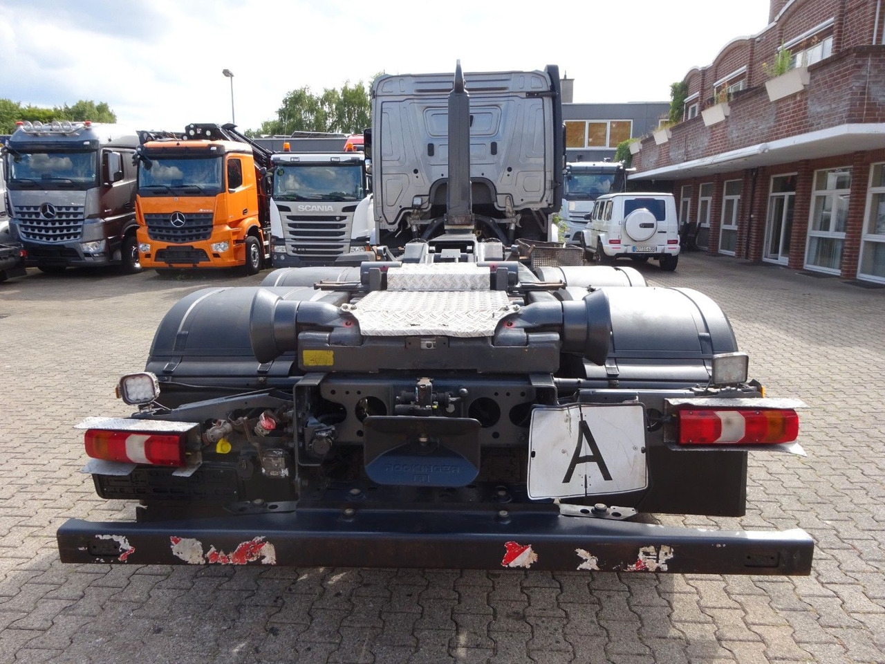 Camión multibasculante Mercedes-Benz 2545 Actros MEILLER Abroller +Lift-Lenkachse