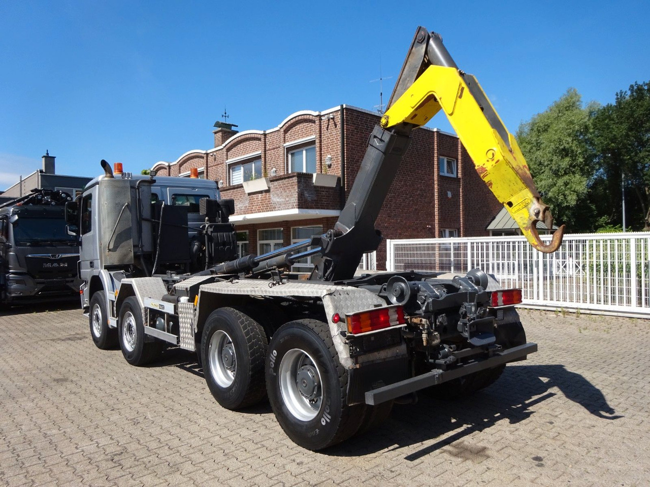 Camión multibasculante Mercedes-Benz 3244  Actros PALFINGER Abroller 8x4