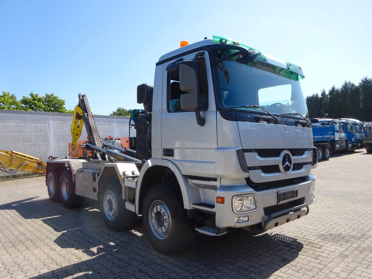 Camión multibasculante Mercedes-Benz 3244  Actros PALFINGER Abroller 8x4