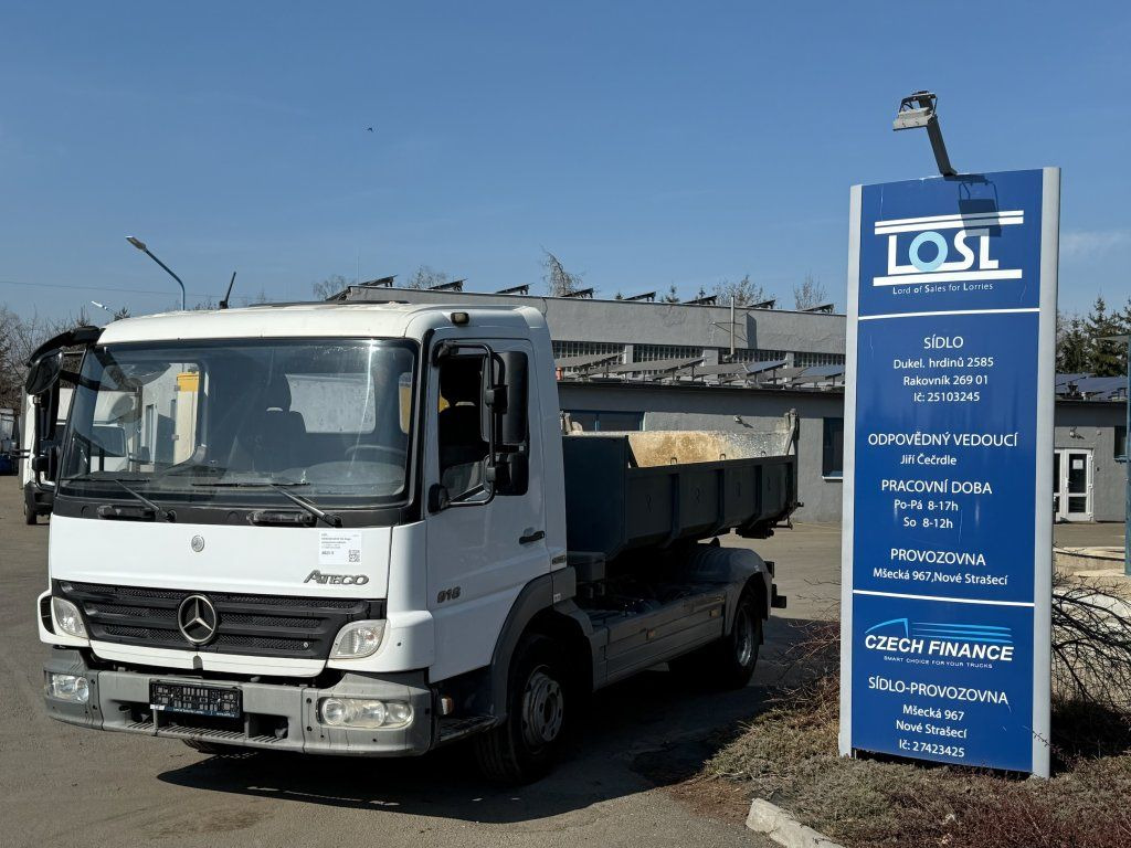 Camión multibasculante Mercedes-Benz 916 Atego EURO 4