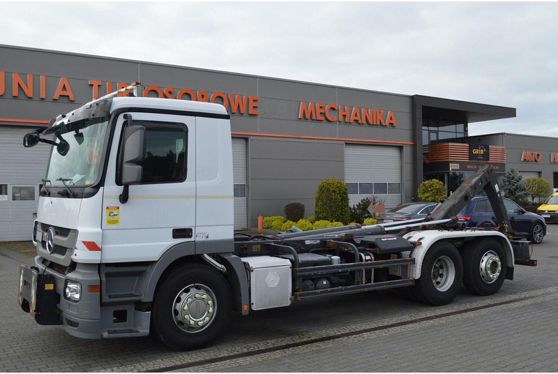 Camión multibasculante Mercedes-Benz ACTROS 2541 EURO 5 HOOK ABROLLKIPPER