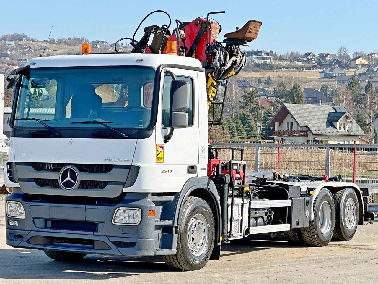 Camión multibasculante Mercedes-Benz ACTROS 2544 * ABROLLKIPPER * LHO L190Z(78) * TOP