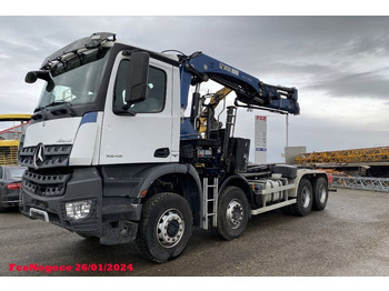 Camión multibasculante Mercedes-Benz AROCS 3243 /HIAB Origine Française 