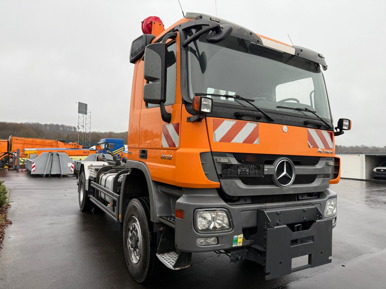 Camión multibasculante Mercedes-Benz Actros 2032 4x4 Meiller RK  14.55 + Winterdienst