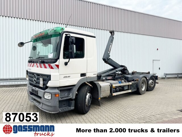 Camión multibasculante Mercedes-Benz Actros 2541 L 6x2, Retader, Lenkachse
