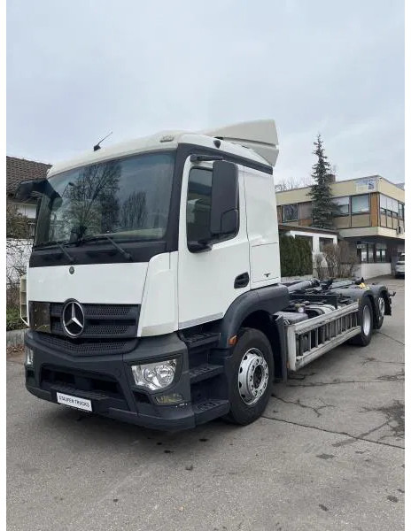 Camión multibasculante Mercedes-Benz Actros 2543 BL 6x2 MEILLER Abroller TÜV NEU!