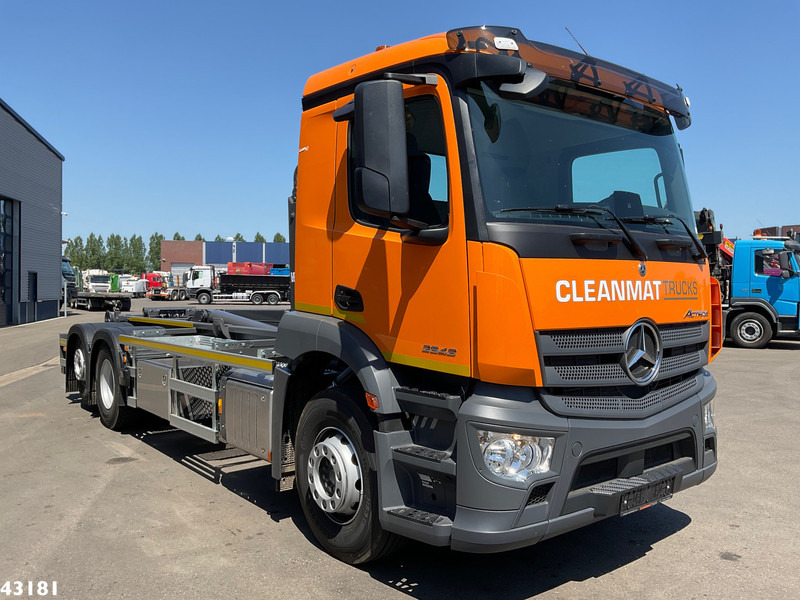 Camión multibasculante Mercedes-Benz Actros 2643 VDL 21 Ton haakarmsysteem