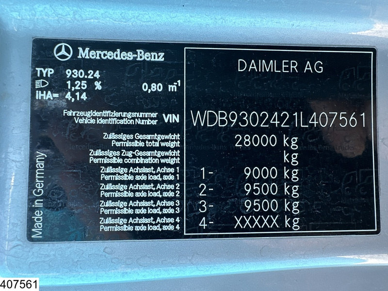 Camión multibasculante Mercedes-Benz Actros 2646 6x4, EURO 5, Retarder, Multilift