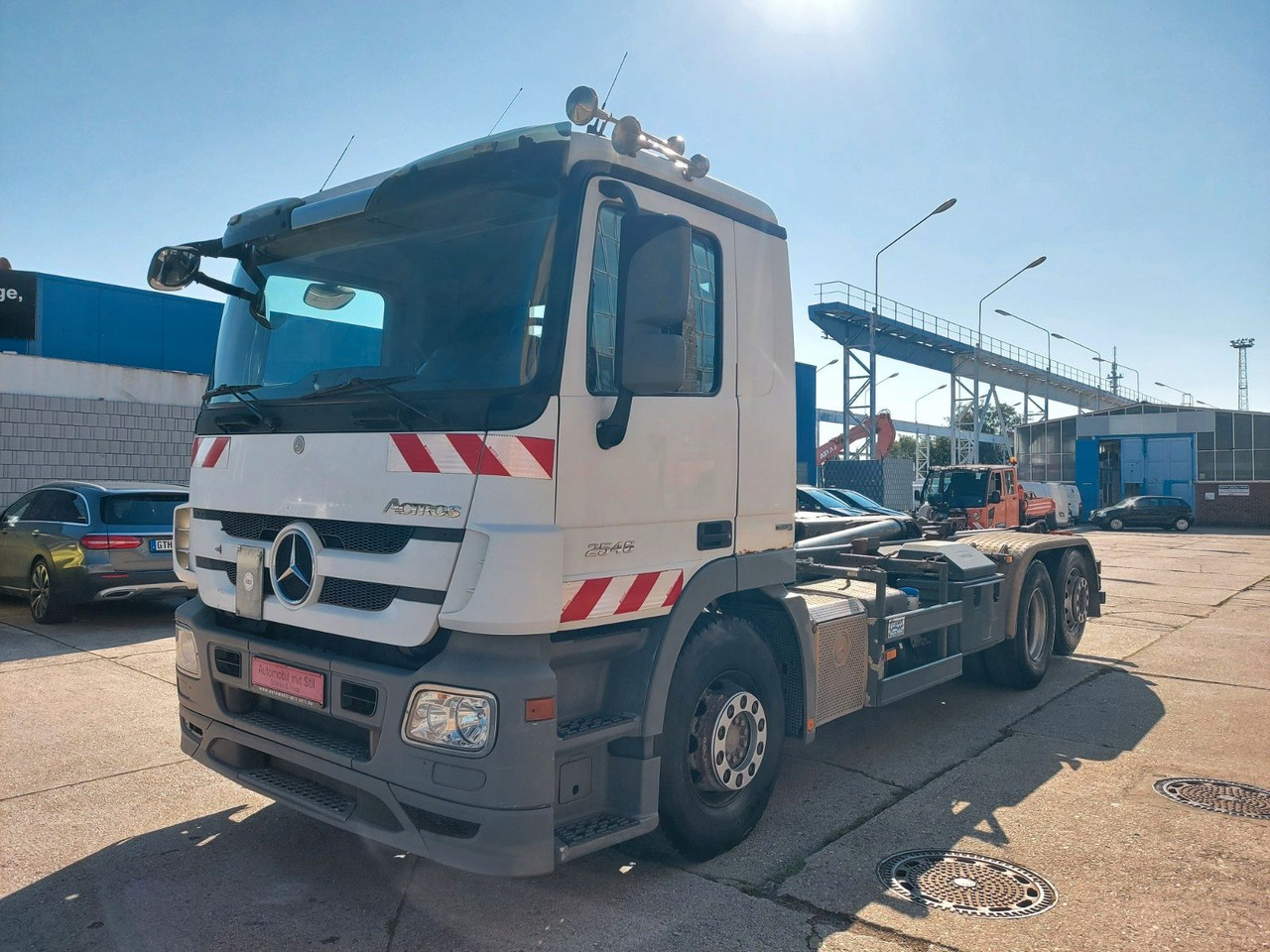 Camión multibasculante Mercedes-Benz Actros 6-Zyl. 2546 ABROLLKIPPER MEILER