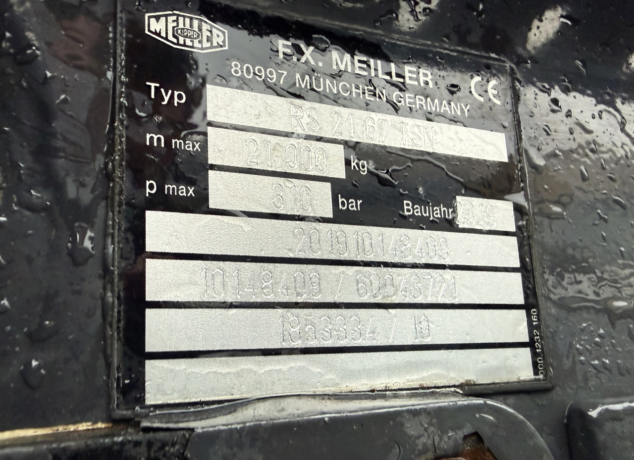 Camión multibasculante Mercedes-Benz Actros MP5 2546 6X2 Meiller RS21