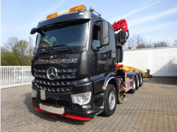 Camión multibasculante Mercedes-Benz Arocs 3248 Hook lift truck