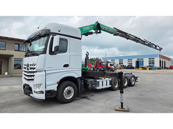 Camión multibasculante Mercedes-Benz Arocs 3253 8X4*4 Fassi F295