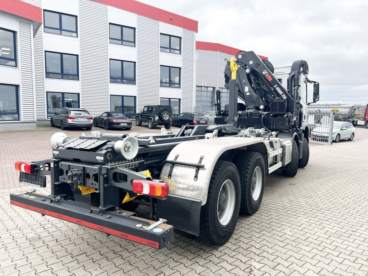 Camión multibasculante Mercedes-Benz Arocs 4142 B 8x4/4 Arocs 4142 B 8x4/4, Grounder, Funk