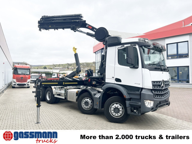 Camión multibasculante Mercedes-Benz Arocs 4142 B 8x4/4, Grounder, Funk