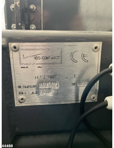 Camión multibasculante Mercedes-Benz Atego 1218 Euro 6 Manual 7 Ton haakarmsysteem