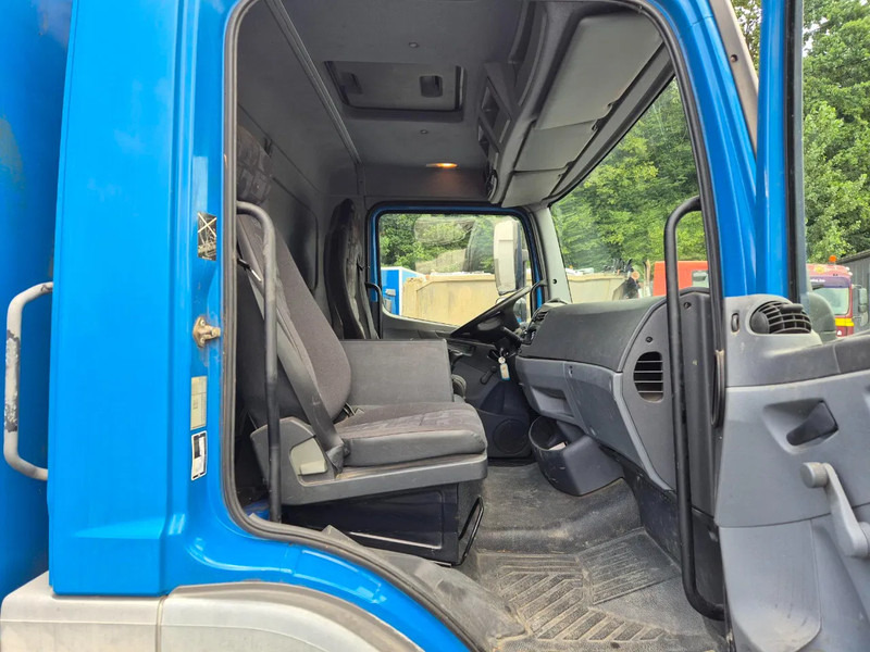 Camión multibasculante Mercedes-Benz Atego 1218 HOOK SYSTEM + CONTAINER INCLUDED (!)