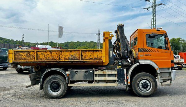 Camión multibasculante Mercedes-Benz Atego 1823 +HIAB