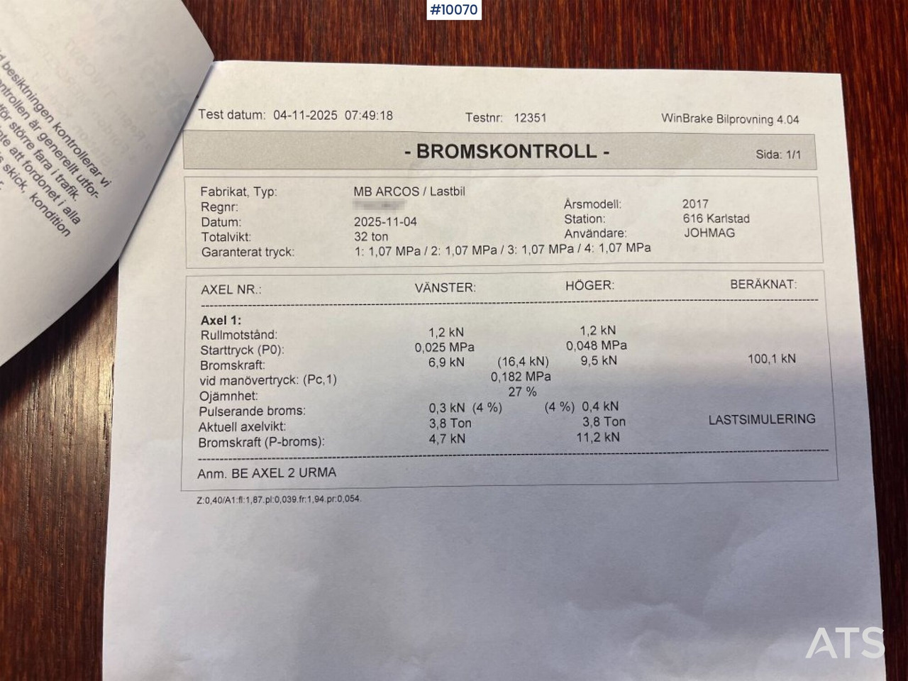 Camión multibasculante Mercedes Benz Complete Snow Plow Truck