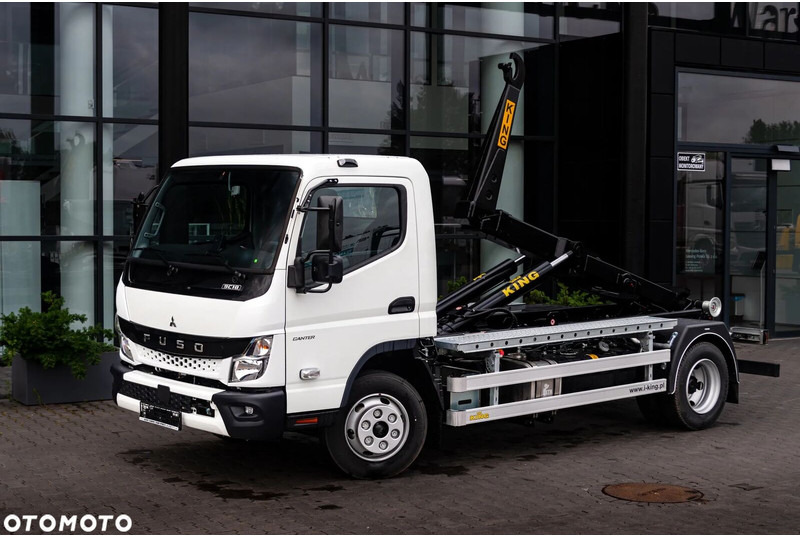 Camión multibasculante Mitsubishi Fuso 9C18 + KING HZ6R Hooklift