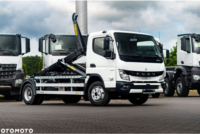 Camión multibasculante Mitsubishi Fuso 9C18 + KING HZ6R Hooklift