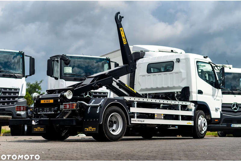 Camión multibasculante Mitsubishi Fuso 9C18 + KING HZ6R Hooklift