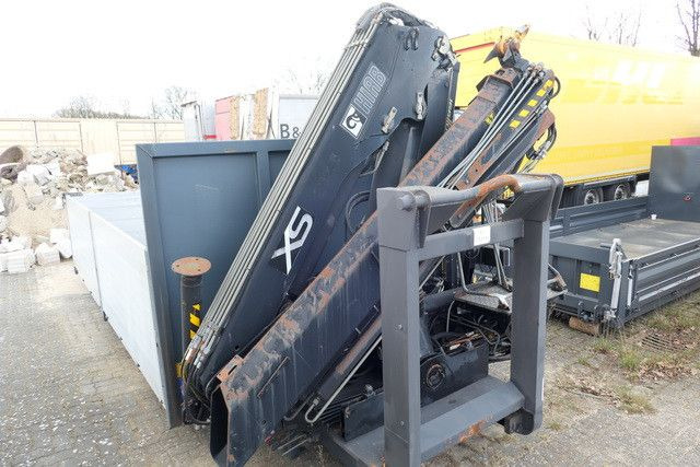 Camión multibasculante Pritschenaufbau mit Kran, Kran Hiab 166 D-2 Duo