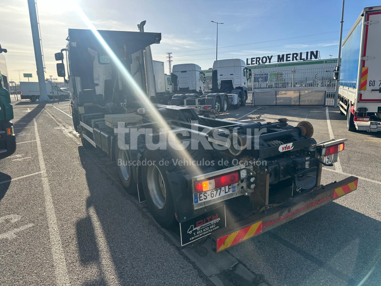 Camión multibasculante RENAULT C430.26 6X2