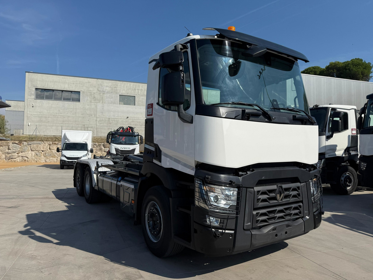 Camión multibasculante RENAULT C430 TI E6 (Hook)