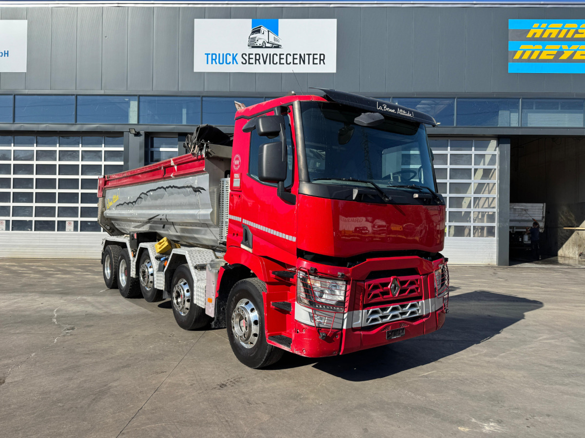 Camión multibasculante RENAULT C520 10x4 Abschiebemulde (no tipper)