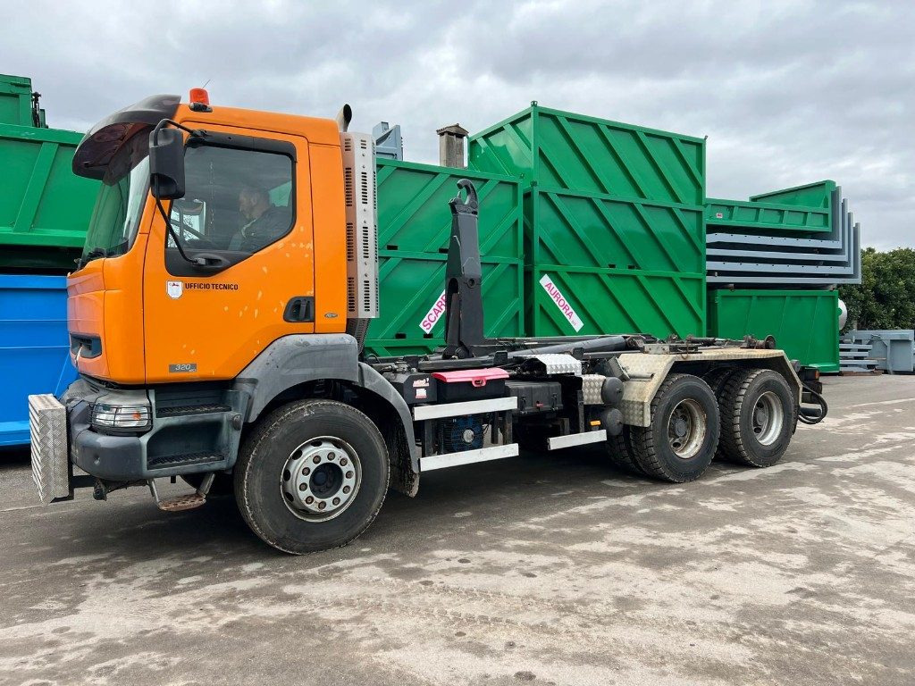 Camión multibasculante RENAULT KERAX 320 SCARRABILE