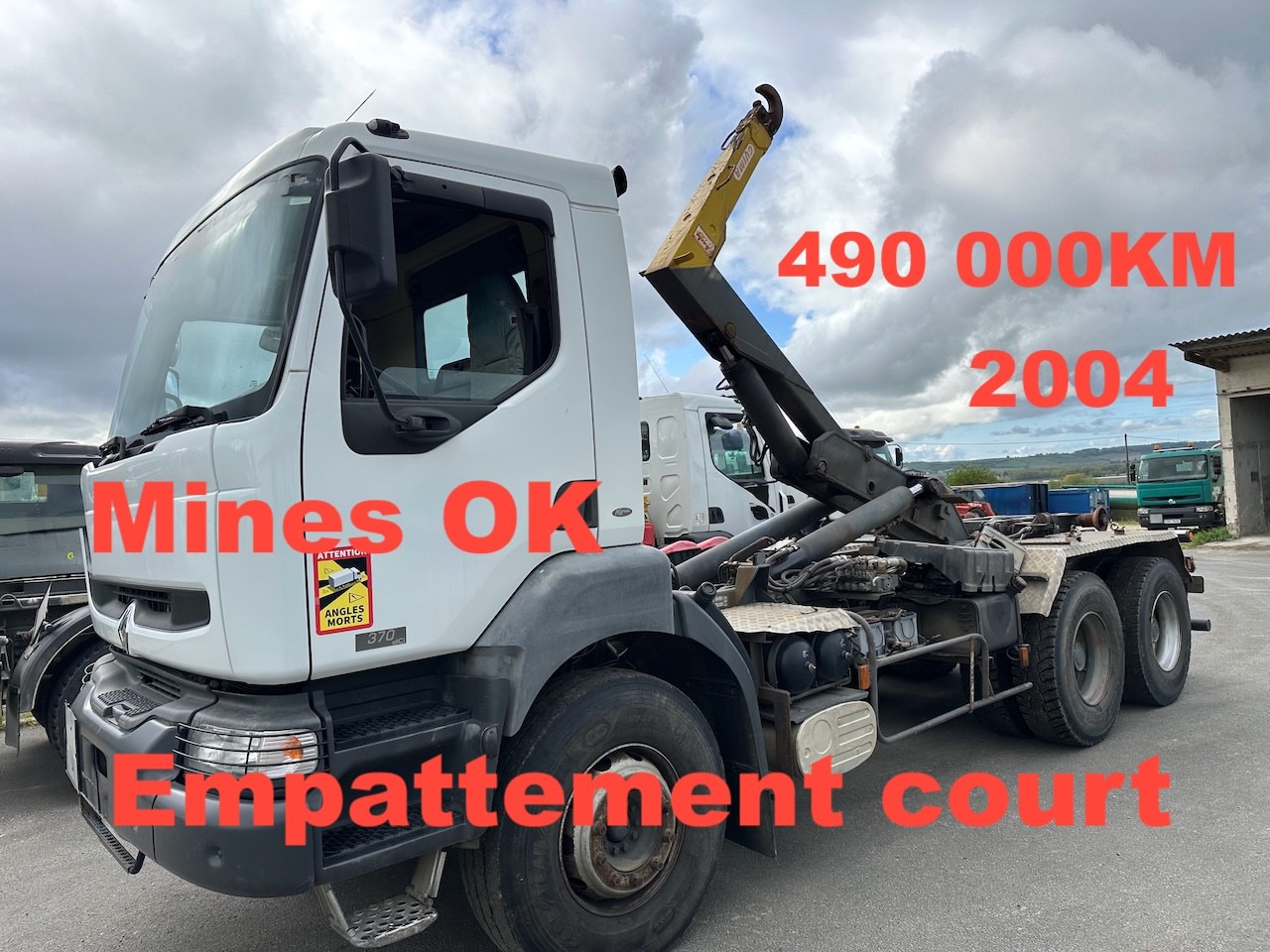 Camión multibasculante RENAULT KERAX 370 DCI
