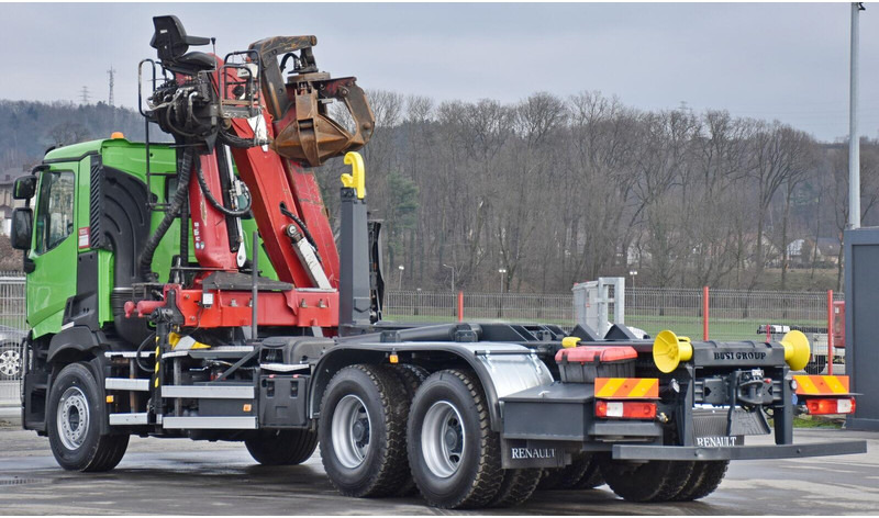 Camión multibasculante Renault C430* ABROLLKIPPER *LIV 170Z 78 * 6x4