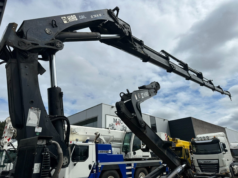 Camión multibasculante Renault C460 8x4 HOOKLIFT + CRANE HIAB 288 E-6 HIDUO - RADIO - 5/6 F - STEEL SPRING / HUB REDUCTION