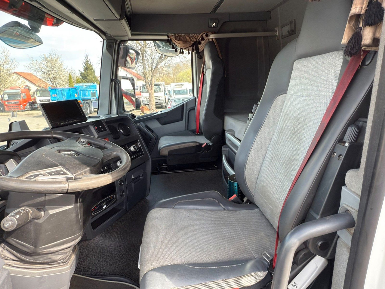 Camión multibasculante Renault C520 * ABROLLKIPPER 4,80 m * KESLA * 6x4!