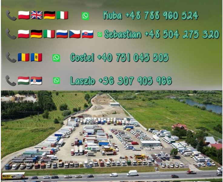 Camión multibasculante Renault C520 * ABROLLKIPPER 4,80 m * KESLA * 6x4!