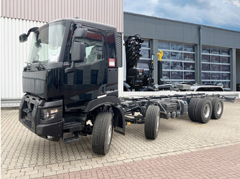 Camión multibasculante Renault C 480 8x4 C 480 8x4, Kran 15-35m/t