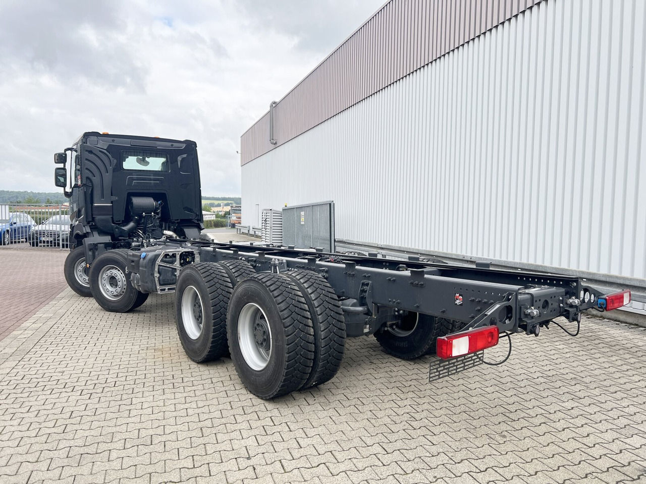 Camión multibasculante Renault C 480 8x4 C 480 8x4, Kran 15-35m/t