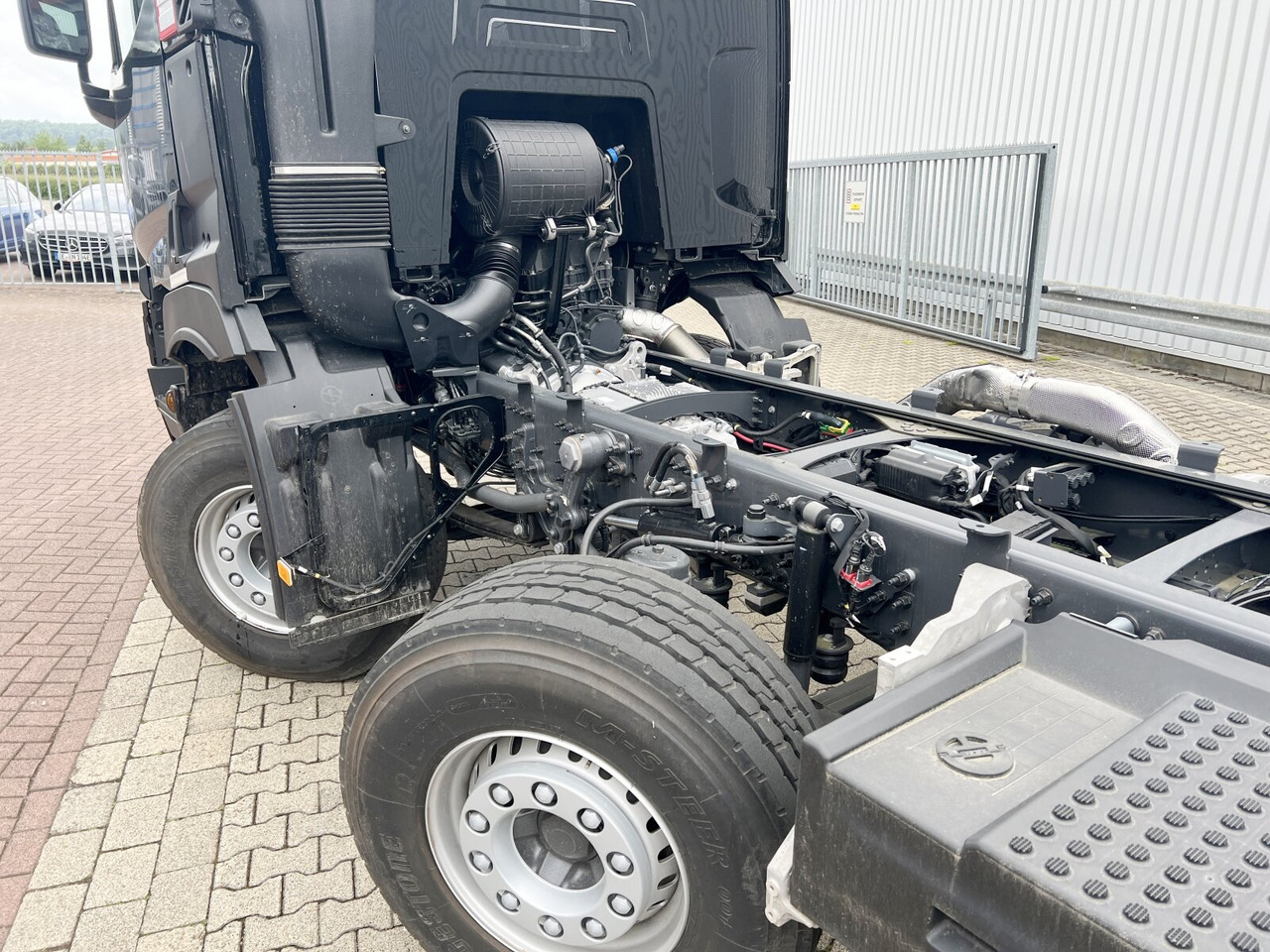 Camión multibasculante Renault C 480 8x4 C 480 8x4, Kran 15-35m/t