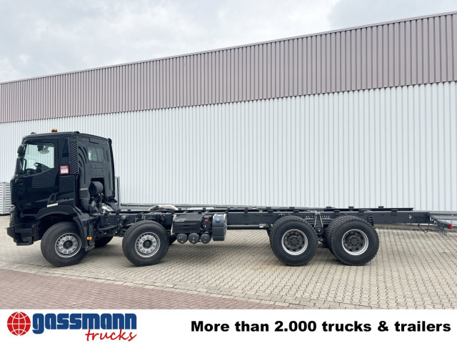 Camión multibasculante Renault C 480 8x4, Kran 15-35m/t
