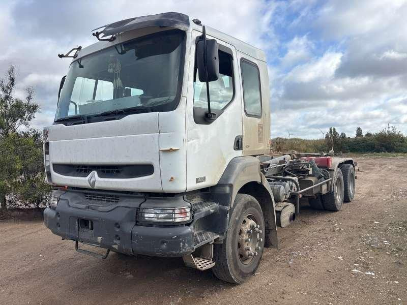 Camión multibasculante Renault Camion Ampliroll KERAX 420DCI 6X4