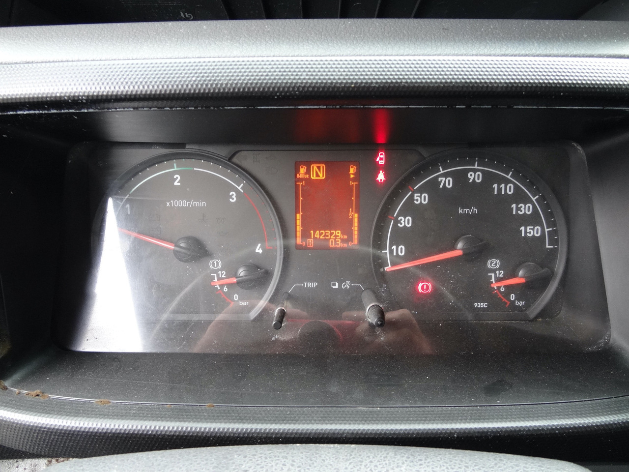 Camión multibasculante Renault D180.75 Haken Multilift