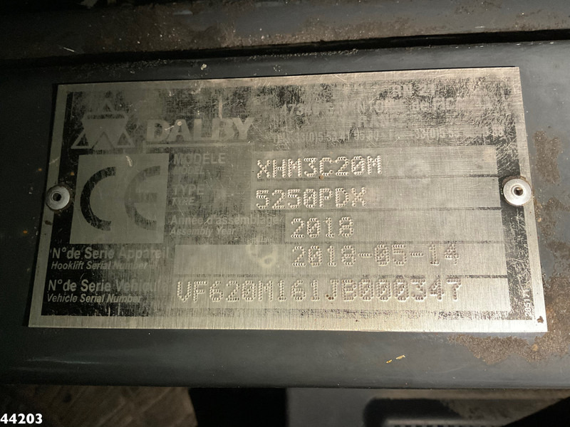 Camión multibasculante Renault D-WIDE Euro 6 20 Ton haakarmsysteem