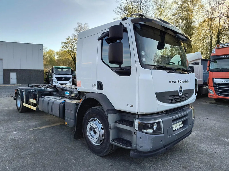Camión multibasculante Renault Premium Lander 410 DXI HOOK SYSTEM - AIRCO - BED