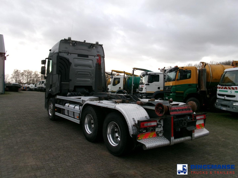 Camión multibasculante Renault T 480 6x2 Euro 6 container hook
