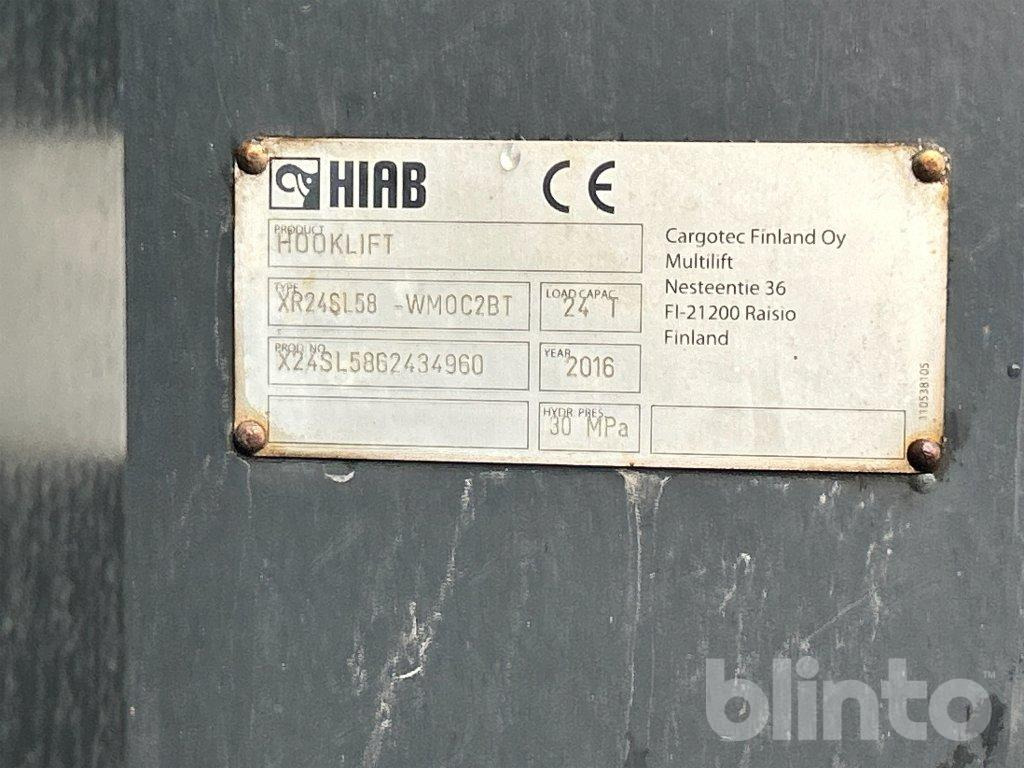 Camión multibasculante SCANIA