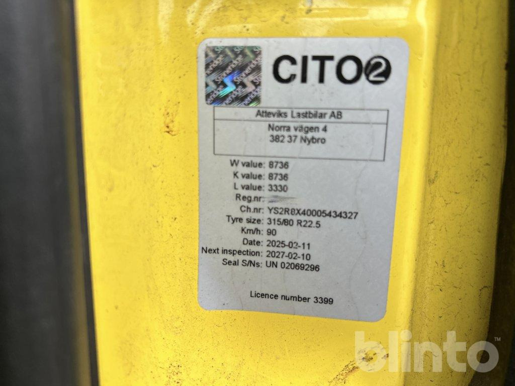 Camión multibasculante SCANIA