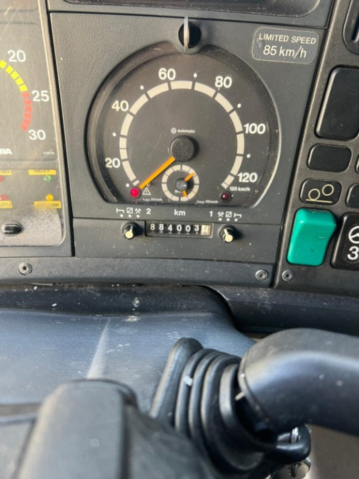 Camión multibasculante SCANIA CV R124 SCARRABILE CON GRU E POLIPO