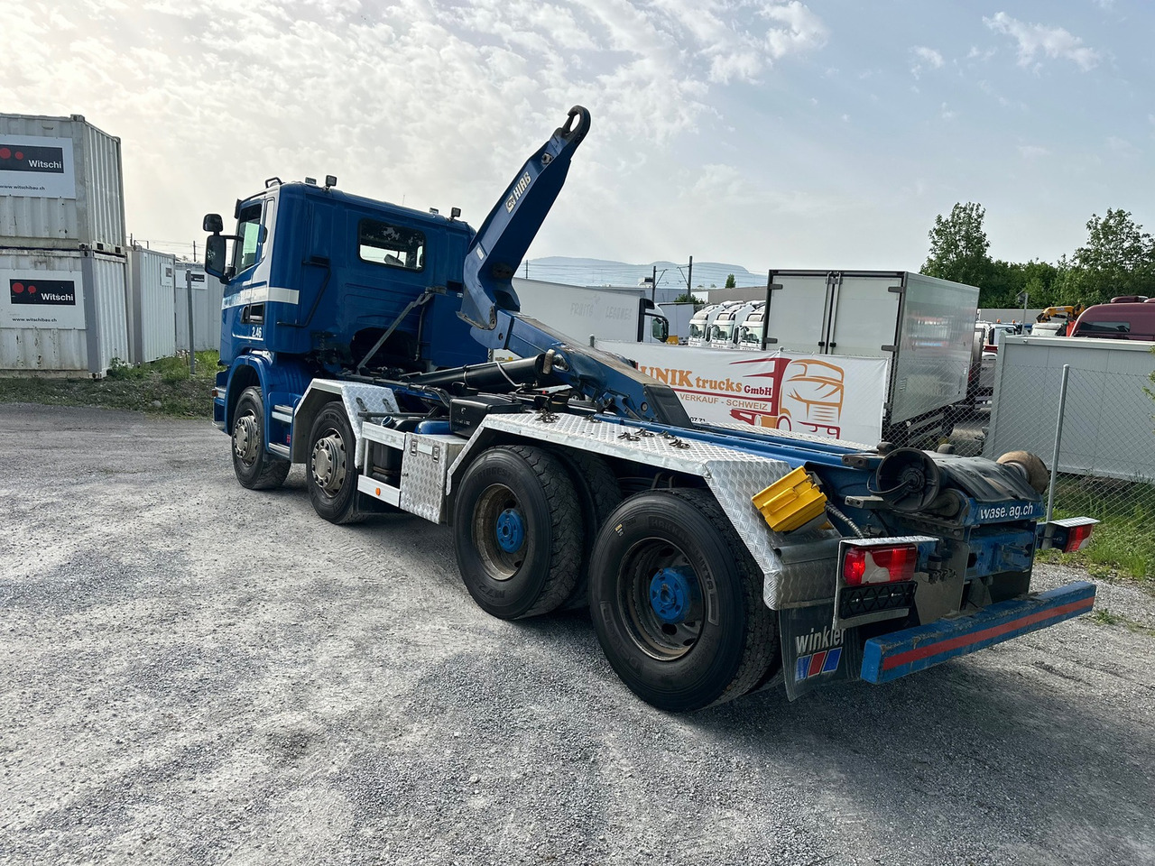 Camión multibasculante SCANIA G450 8x4 Abrollkipper